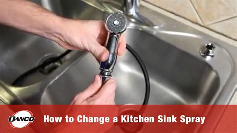 How to Replace a Sink Sprayer Hose 